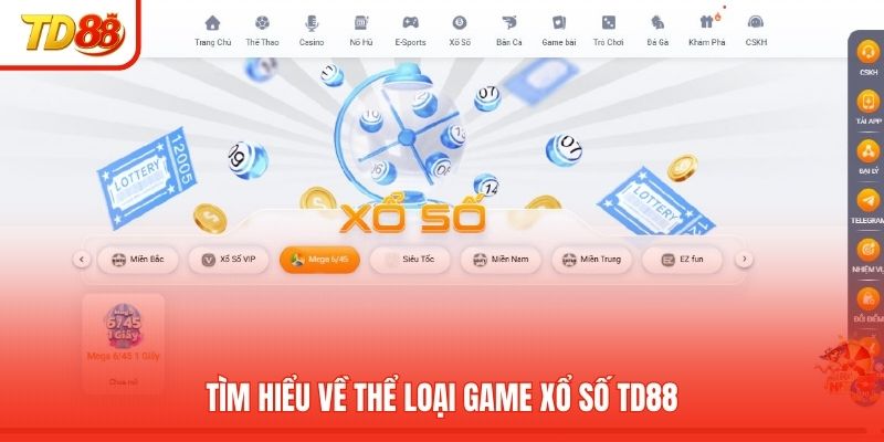 Tìm hiểu về thể loại game xổ số TD88